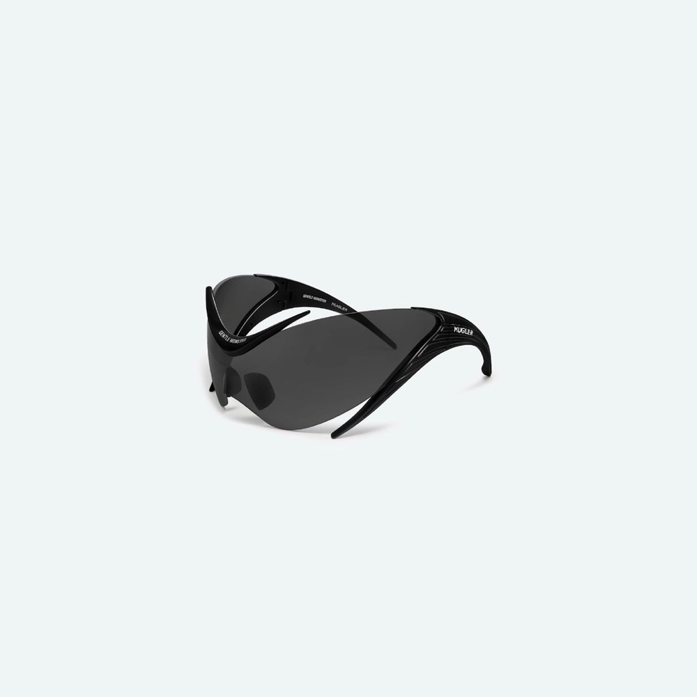 Futuristic Black Sunglasses
